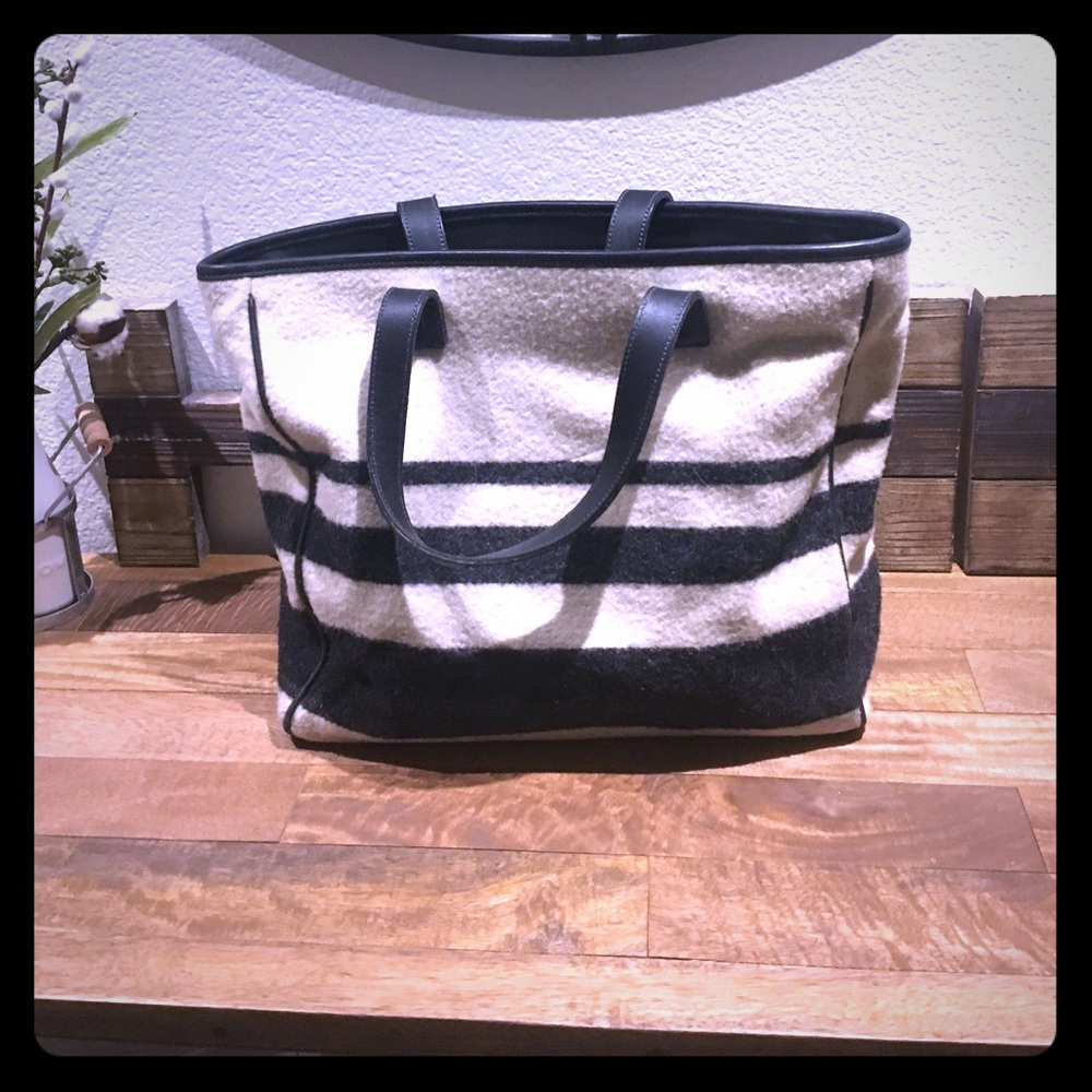 Coach flannel bag